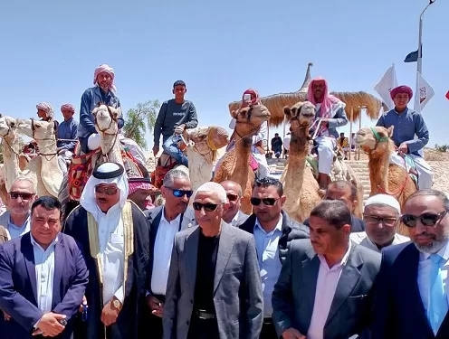 إشارة البدء من العريش.. «محافظ شمال سيناء» يُعلن انطلاق «سباق الهجن»