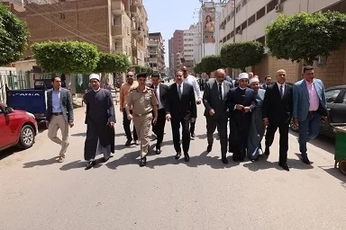 في جو يسوده الود.. «محافظ المنوفية» يهنئ «الأنبا بنيامين» بعيد القيامة وعيد الربيع 5 - جريدة الجمهورية 4 184 - جريدة الجمهورية