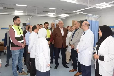 مستشفى طنطا العام الجديد: صرح طبي رائد على أعتاب التشغيل 4 - جريدة الجمهورية 4 80 - جريدة الجمهورية