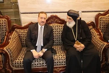 في جو يسوده الود.. «محافظ المنوفية» يهنئ «الأنبا بنيامين» بعيد القيامة وعيد الربيع 6 - جريدة الجمهورية 5 138 - جريدة الجمهورية