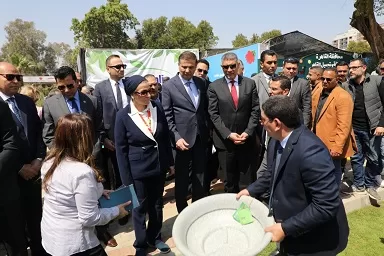 محافظ الجيزة يفتتح معرض زهور الربيع الـ92 بحضور وزراء الزراعة والشباب والبيئة ومحافظ القاهرة 7 - جريدة الجمهورية 7 70 - جريدة الجمهورية