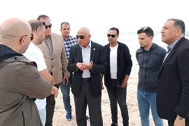 كورنيش العريش في ثوب جديد: انطلاق أعمال التطوير بتوجيهات من الرئيس