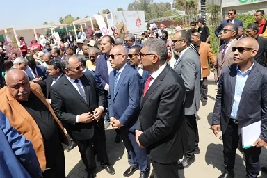 محافظ الجيزة يفتتح معرض زهور الربيع الـ92 بحضور وزراء الزراعة والشباب والبيئة ومحافظ القاهرة 9 - جريدة الجمهورية 9 46 - جريدة الجمهورية