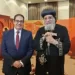 «رئيس جامعة القاهرة» يهنئ «البابا تواضروس» بعيد القيامة في زيارة تاريخية للكاتدرائية المرقسية