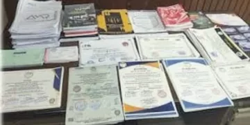 ضبط مركز تعليمى وهمى يمنح شهادات مزورة بمدينة نصر