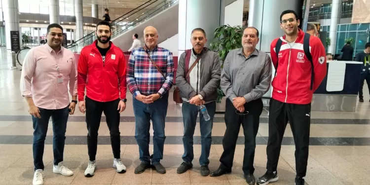 وفد رسمي لاستقبال أبطال السلاح بعد تتويجهم بذهبية كأس العالم بالمجر