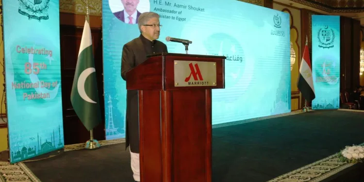 سفارة باكستان تحتفل بعيدها الوطني الـ85 في القاهرة