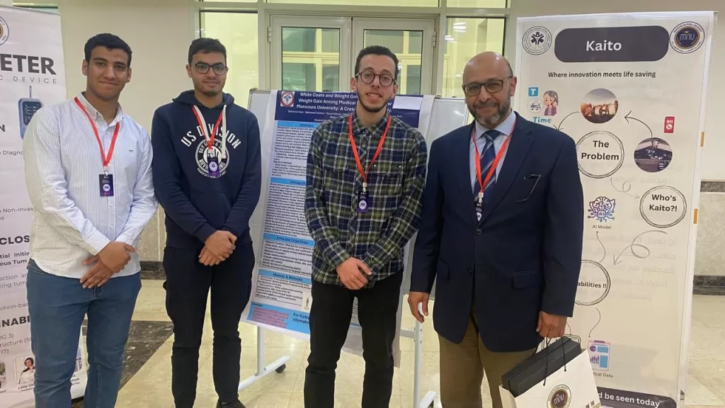 طلاب طب المنصورة الجديدة يحرزون المركز الثاني لأفضل بوستر علمي في مؤتمر المنصورة الأهلية 4 - جريدة الجمهورية WhatsApp Image 2025 04 17 at 12.55.23 PM 1 - جريدة الجمهورية
