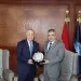 رئيس قناة السويس وأبو ريدة يضعان اللمسات الأخيرة لتنظيم كأس الأمم الإفريقية تحت 20 عامًا