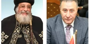 في إطار التآخي الوطني.. ممثلو مؤتمر العمل العربي يهنئون الأقباط بأعياد القيامة