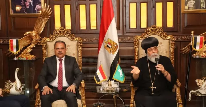 بأجواء إيمانية.. محافظ الشرقية يهنئ الأخوة الأقباط بعيد القيامة المجيد 1 - جريدة الجمهورية بأجواء إيمانية.. محافظ الشرقية يهنئ الأخوة الأقباط بعيد القيامة المجيد