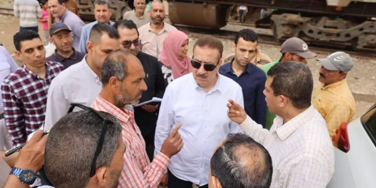 متابعة ميدانية.. محافظ المنوفية يتفقد أعمال التطوير بكوبري الباجور العلوي