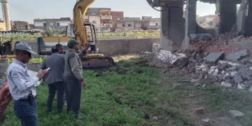  «الغربية» تواصل أضخم حملة لإزالة التعديات على الأراضي الزراعية بالمحلة الكبرى