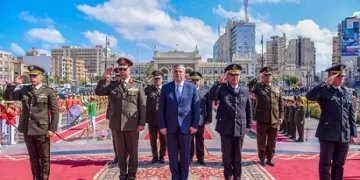 محافظ الإسكندرية يهنئ الرئيس السيسي والقوات المسلحة والشعب المصري بذكرى تحرير سيناء
