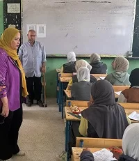 جولة تفقدية.. مدير تعليم مطروح تتأكد من انتظام امتحانات النقل في اليوم الرابع 2 - جريدة الجمهورية 1 224 - جريدة الجمهورية