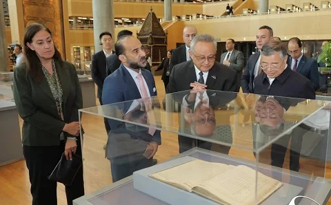 «مكتبة الإسكندرية» ترحب بعضو المكتب السياسي للجنة المركزية للحزب الشيوعي الصيني 10 - جريدة الجمهورية 10 22 - جريدة الجمهورية