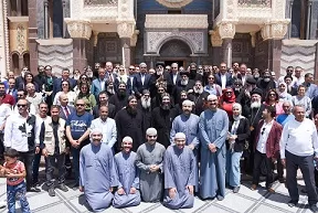 تفقد أعمال الترميم والتطوير في منطقة «أبو مينا الأثرية» بحضور البابا تواضروس ووزير السياحة ومحافظ الإسكندرية ومديرة اليونسكو 2 - جريدة الجمهورية 2 148 - جريدة الجمهورية
