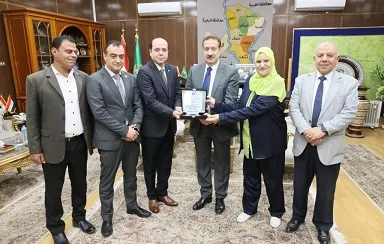 «محافظ المنوفية» يبحث مع وفد جهاز تنمية المشروعات آليات تنفيذ مشروعات «تلا» التنموية 2 - جريدة الجمهورية 2 197 - جريدة الجمهورية