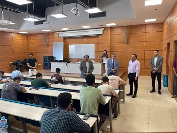 رئيس جامعة «بنها الأهلية» يتابع سير الامتحانات بكليتي علوم الحاسب والاقتصاد 2 - جريدة الجمهورية 2 217 - جريدة الجمهورية