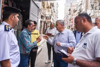 للأسبوع الثاني: حملة بقيادة «المحافظ» تستهدف إعادة الانضباط لمناطق قبلي الإسكندرية 2 - جريدة الجمهورية 3 131 - جريدة الجمهورية