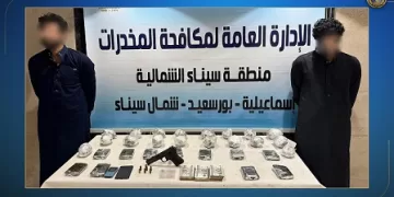 مصرع عنصرين إجراميين وضبط آخرين بشحنة مخدرات بـ٥٤ مليون جنيه