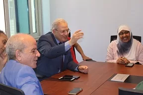 من النظرية للتطبيق.. جامعة حلوان الأهلية تحول مشاريع طلاب الفنون لأعمال قابلة للاستخدام 2 - جريدة الجمهورية 4 138 - جريدة الجمهورية