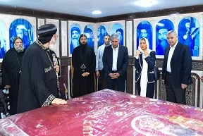 تفقد أعمال الترميم والتطوير في منطقة «أبو مينا الأثرية» بحضور البابا تواضروس ووزير السياحة ومحافظ الإسكندرية ومديرة اليونسكو 5 - جريدة الجمهورية 5 101 - جريدة الجمهورية
