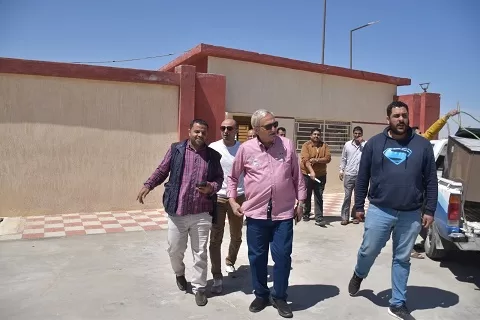 جولة ميدانية لرئيس «شركة مياه مطروح» لمتابعة تنفيذ المشروعات الحالية 2 - جريدة الجمهورية 5 27 - جريدة الجمهورية