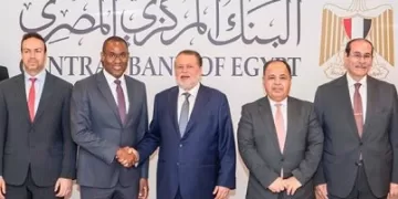 محافظ البنك المركزي المصري يستقبل نائب المدير العام لصندوق النقد الدولي