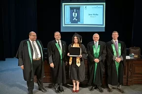 جامعة القاهرة تحتفل بتخريج دفعة جديدة من كلية حقوق السوربون.. وتؤكد التميز الأكاديمي 3 - جريدة الجمهورية 6 108 - جريدة الجمهورية