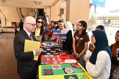 بمناسبة اليوم العالمي للغة البرتغالية.. سفير البرتغال يكرم «سماء» في ألسن عين شمس 2 - جريدة الجمهورية 6 44 - جريدة الجمهورية