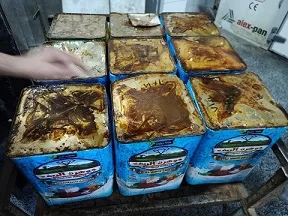 المنوفية: ضبط مصانع غذائية وعطور مجهولة المصدر بالباجور وقويسنا ومخبز سياحي مخالف بالشهداء 4 - جريدة الجمهورية 6 76 - جريدة الجمهورية