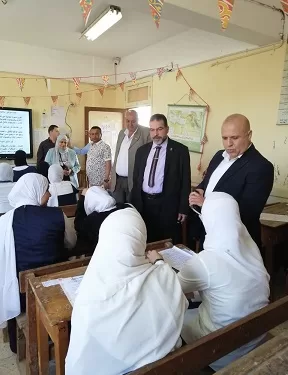 امتحانات الدقهلية: قيادات التعليم تجري جولات ميدانية للاطمئنان على السير