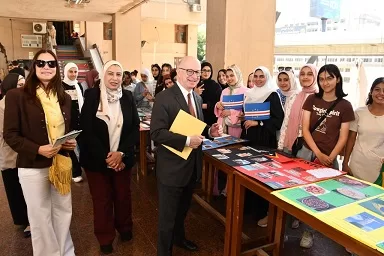 بمناسبة اليوم العالمي للغة البرتغالية.. سفير البرتغال يكرم «سماء» في ألسن عين شمس 3 - جريدة الجمهورية 7 35 - جريدة الجمهورية