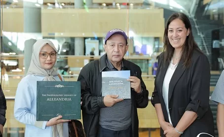 «مكتبة الإسكندرية» تستقبل وزير مالية إندونيسيا الأسبق في زيارة ثقافية 8 - جريدة الجمهورية 8 2 - جريدة الجمهورية