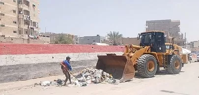 جولة تفقدية لمحافظ شمال سيناء على أعمال النظافة بمدينة العريش 5 - جريدة الجمهورية 8 27 - جريدة الجمهورية