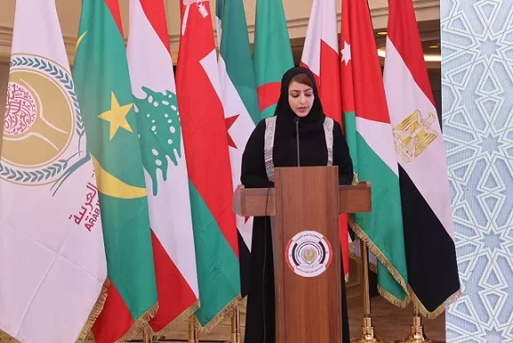 ممثلة سلطنة عُمان معاني البوسعيدية: نساء فلسطين منارات الصبر والكرامة 3 - جريدة الجمهورية 86d3bd0d750 - جريدة الجمهورية