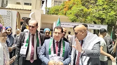«حوار حضارات وشراكة جامعات».. الفنون التطبيقية بحلوان تنظم يوم الشعوب الدولي 7 - جريدة الجمهورية 9 23 - جريدة الجمهورية