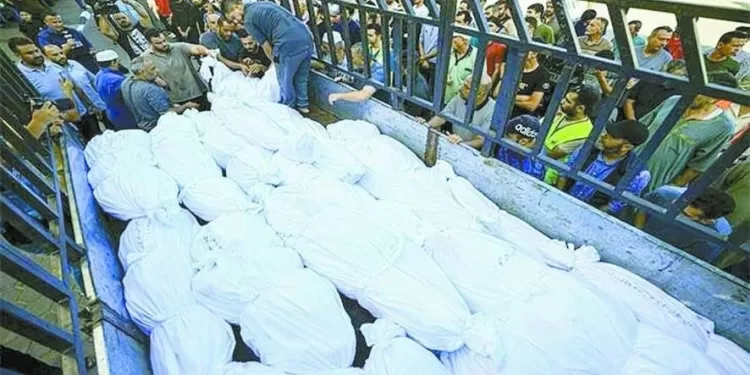 ٧٠١ شهداء جدد فى غزة 1 - جريدة الجمهورية ٧٠١ شهداء جدد فى غزة