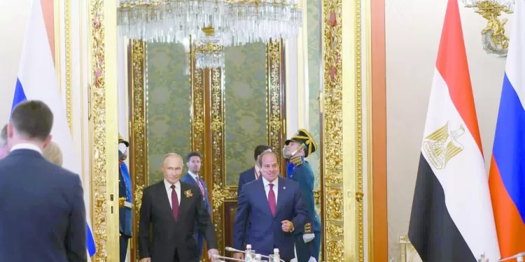 التنسيق بين مصر وروسيا.. فى المحافل الدولية 1 - جريدة الجمهورية التنسيق بين مصر وروسيا.. فى المحافل الدولية