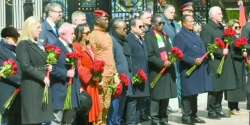 الرئيس يشارك فى احتفالات عيد النصر الروسى