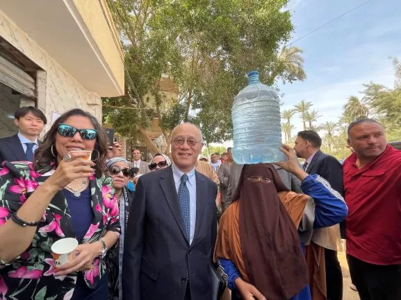 اليابان تدعم الجيزة بمحطات تنقية مياه جديدة ضمن منحة «كوسانوني» 4 - جريدة الجمهورية WhatsApp Image 2025 05 07 at 10.44.37 PM - جريدة الجمهورية