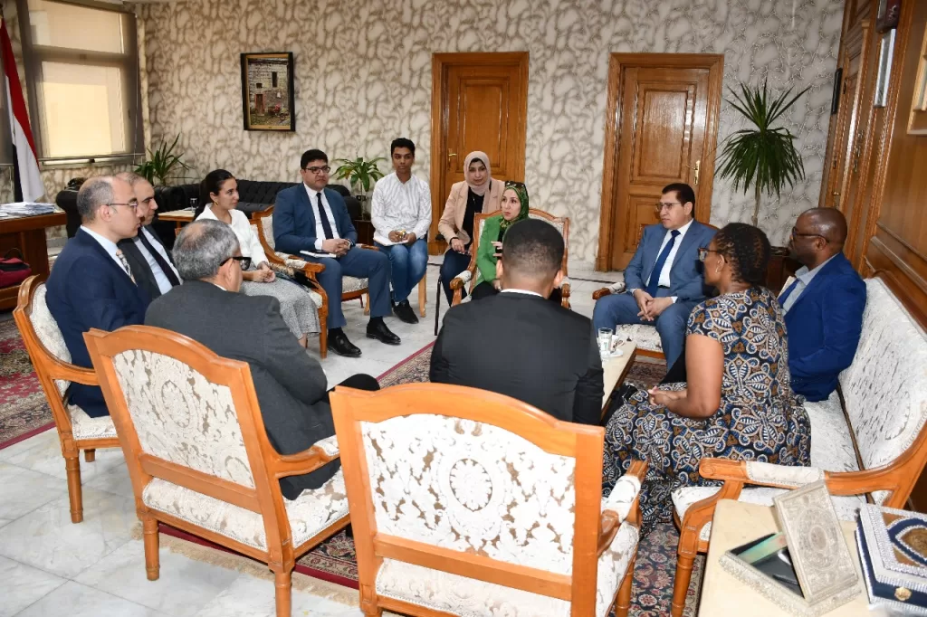 تعزيزًا للشراكة الإفريقية.. جامعة حلوان تستقبل وفد «مستقبل الأرض» و «البحوث الوطنية» 3 - جريدة الجمهورية WhatsApp Image 2025 05 08 at 4.29.13 PM - جريدة الجمهورية