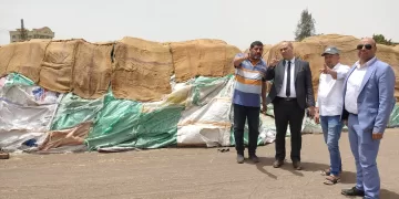 توريد أكثر من131ألف طن قمح بصوامع كفر الشيخ