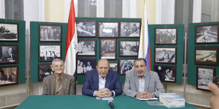 بمناسبة الذكرى الـ61.. جمعية الصداقة المصرية الروسية تحتفي بملحمة بناء السد العالي 1 - جريدة الجمهورية بمناسبة الذكرى الـ61.. جمعية الصداقة المصرية الروسية تحتفي بملحمة بناء السد العالي
