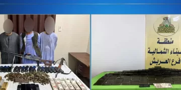 بعد اشتباك مسلح.. مقتل 3 هاربين من المؤبد وضبط جرينوف و 11 سلاح آلي ومخدرات بالملايين