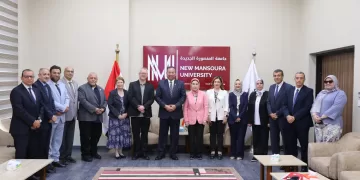 إشادة دولية.. وفد نوتنجهام ترنت البريطانية يثني على جودة التعليم بجامعة المنصورة الجديدة