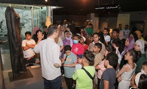 مدير مكتبة الإسكندرية يستضيف أطفال مستشفى 57357 في زيارة خاصة 13 - جريدة الجمهورية 13 5 - جريدة الجمهورية