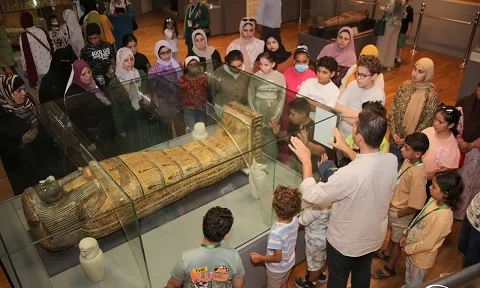 مدير مكتبة الإسكندرية يستضيف أطفال مستشفى 57357 في زيارة خاصة 14 - جريدة الجمهورية 14 8 - جريدة الجمهورية