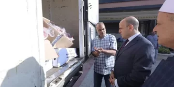 محافظ كفرالشيخ: توزيع 2 طن لحوم صكوك أضاحي للأسر الأولى بالرعاية